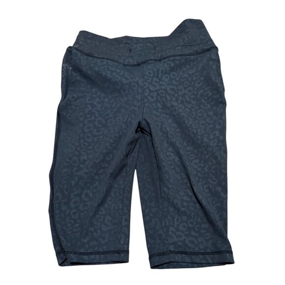 Celestial Bodiez black leopard power biker shorts size small euc - Picture 3 of 13